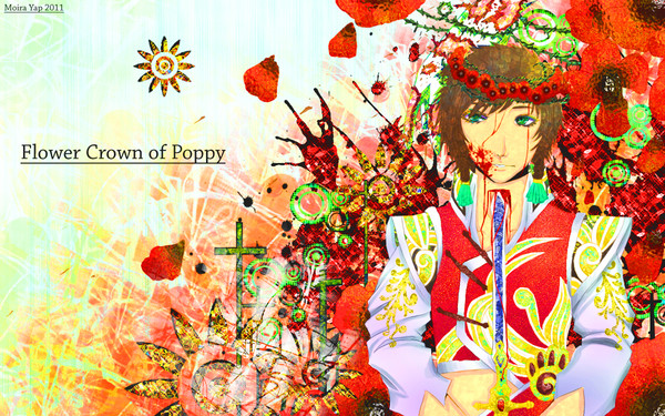 Flower Crown Of Poppy
