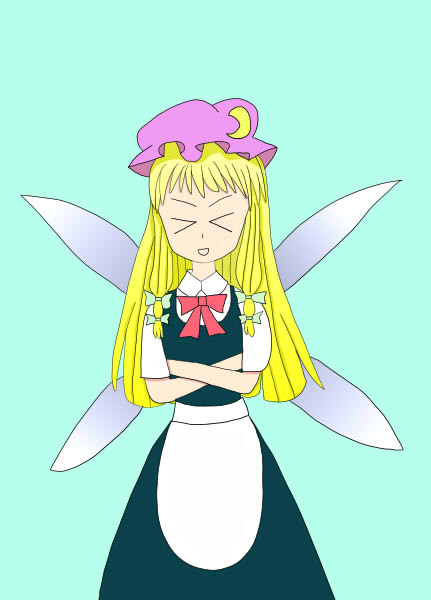 パチュリー風味な妖精メイド