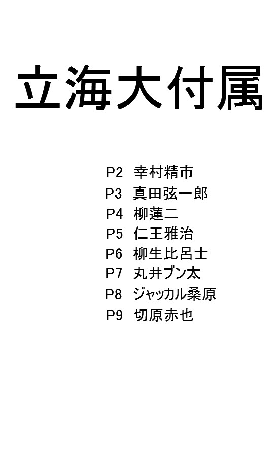 ラミカ◇立海大付属