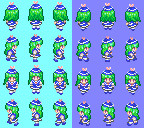 【ツクール2000用】レイラ・プリズムリバー【キャラチップ】