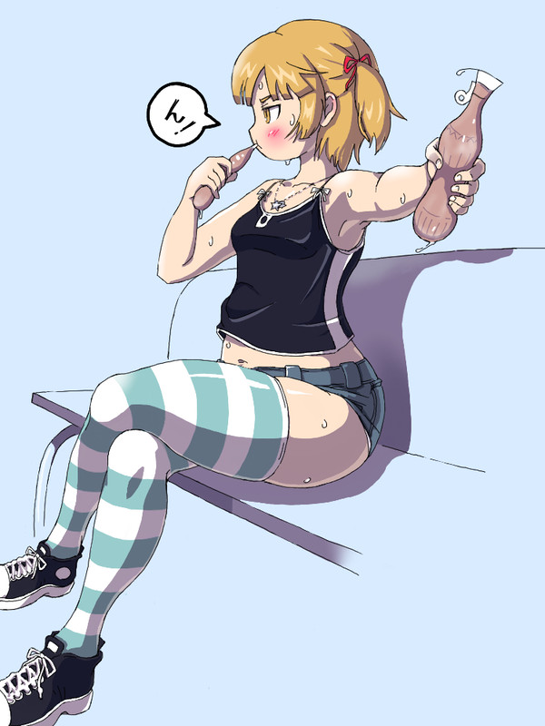 これあげるから泣き止みなさいよ