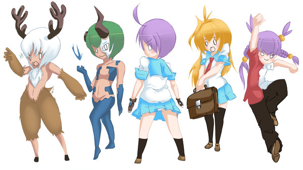 娘 3頭身