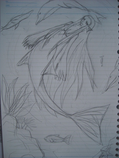 人魚・・・・？