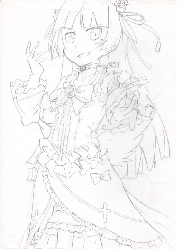 久しぶりの模写