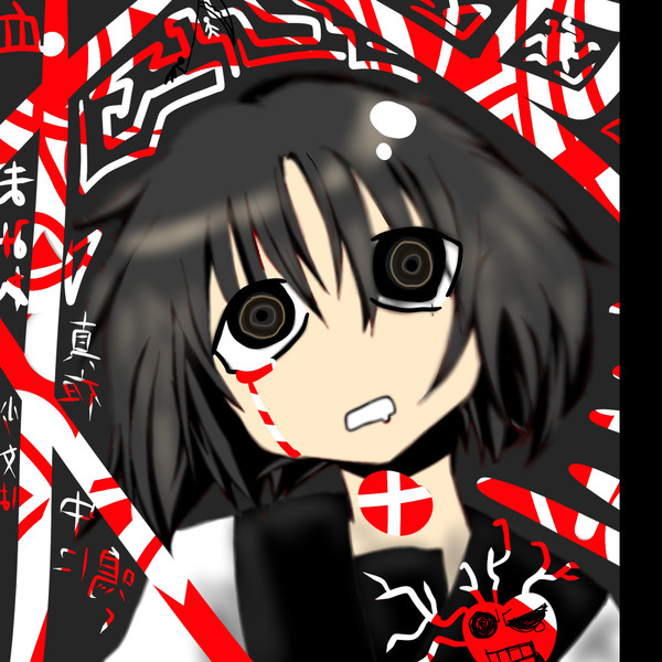 虚ろ目な女の子