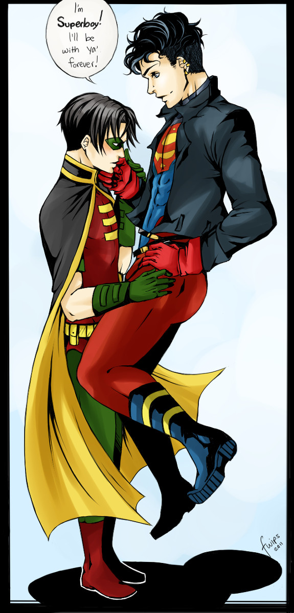 Superboy and Robin