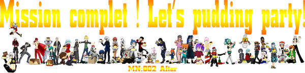 【ピク新型/MN零:002】プリンアフター45人盛り【集合絵】
