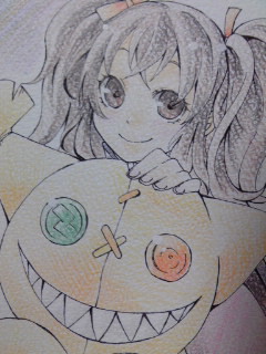 以前アナログで描いたもの