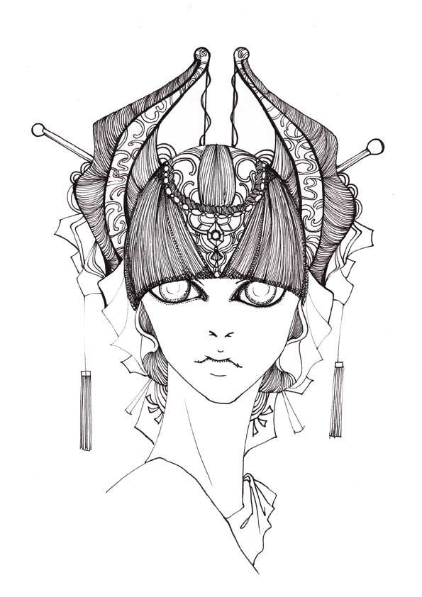 JAMU fashion illustration