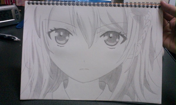 電波女と青春男の星宮社を描いてみた