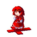 東方ちびドット改変東方ドット③　岡崎夢美