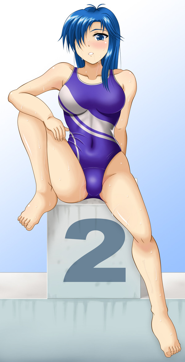 プール上がりの紐緒結奈
