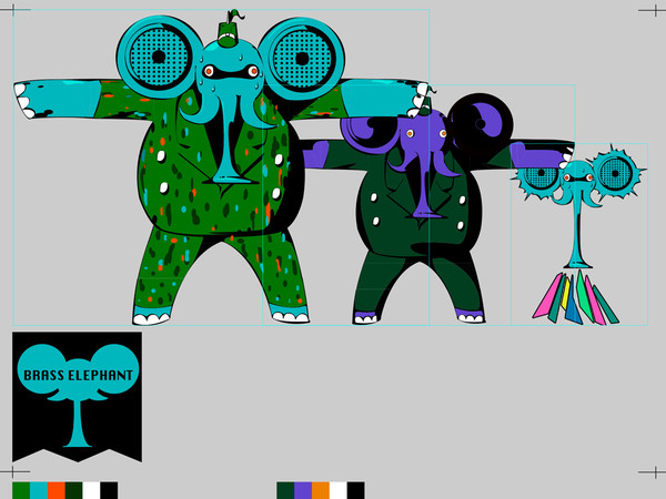 KINETIC SAFARI キャラクターボード01