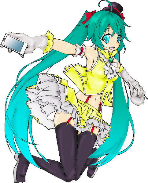 初めてのミクたん。