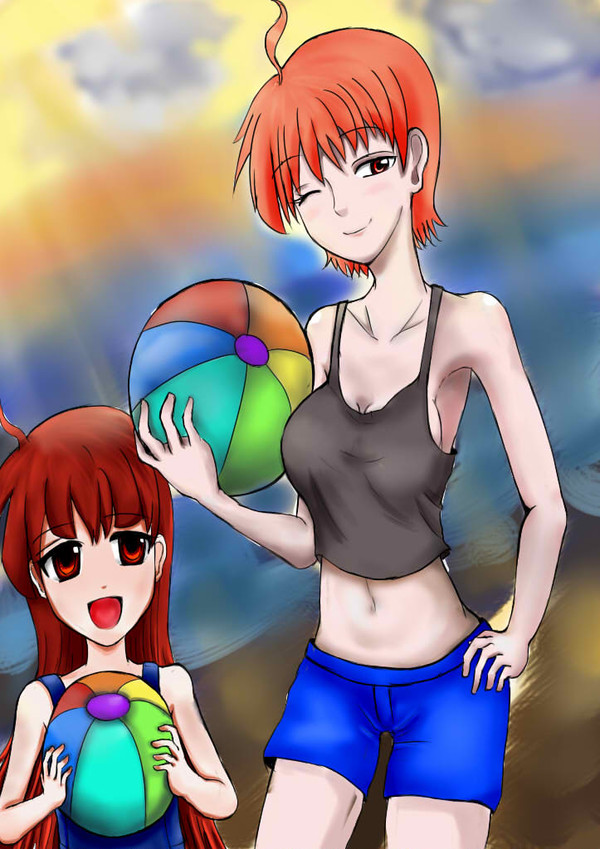 夏天海邊
