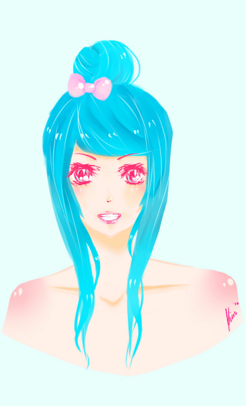 blue