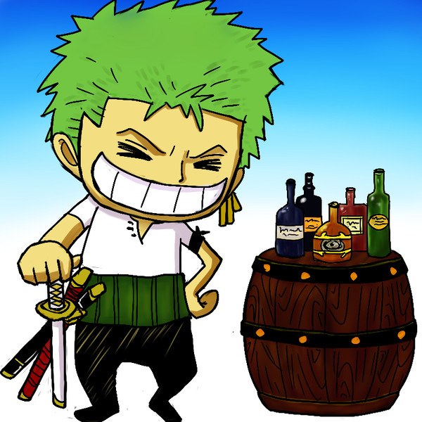 ロロノアさんと酒
