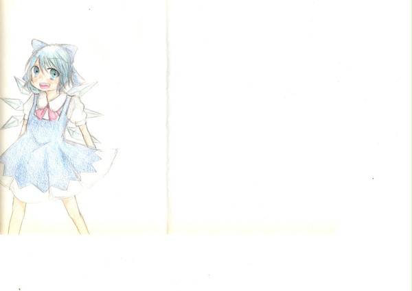 【代理投稿】隣の席の人が書いたチルノ