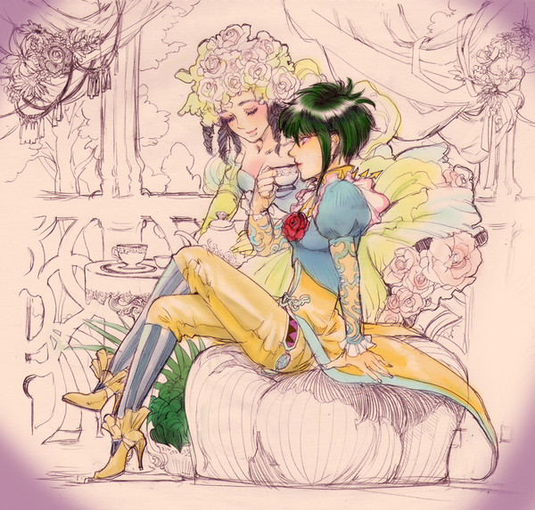 アセルスと白薔薇姫の午後