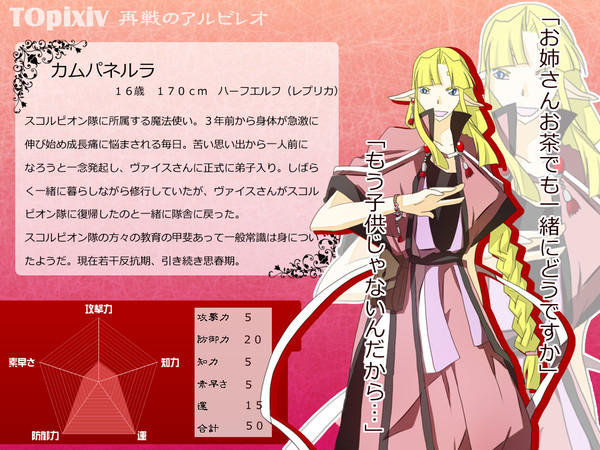 【TOpixiv】カムパネルラ【再戦】
