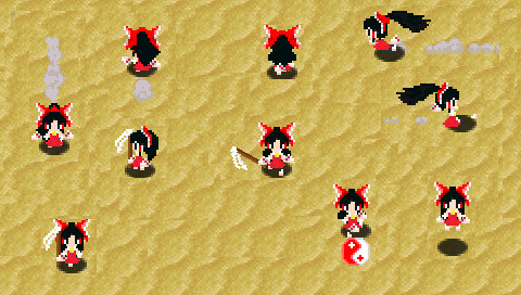 【クラシックダンジョンX2】こうはく 霊夢