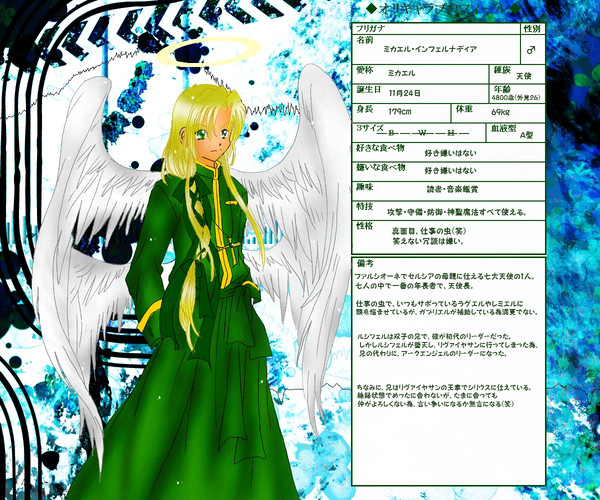 【オリキャラ】ミカエル