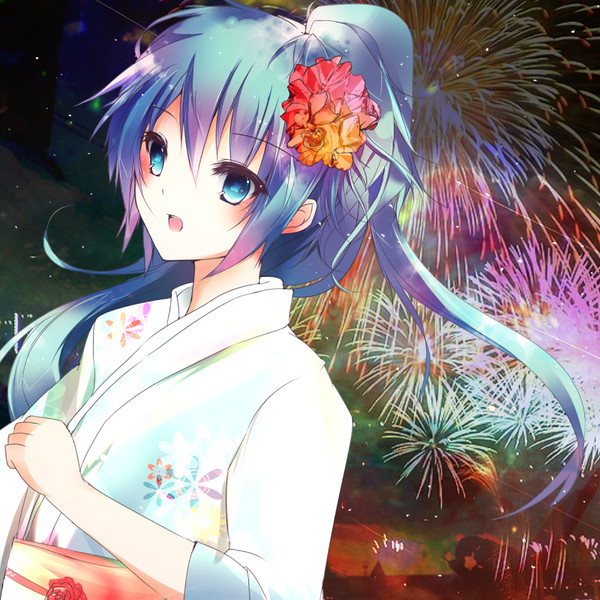 雨色花火