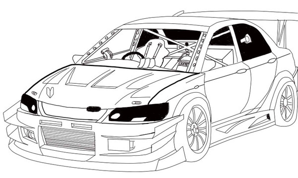 初SAIでおえかき
