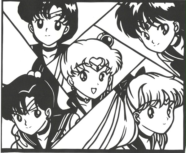 【切り絵】美少女戦士セーラームーン