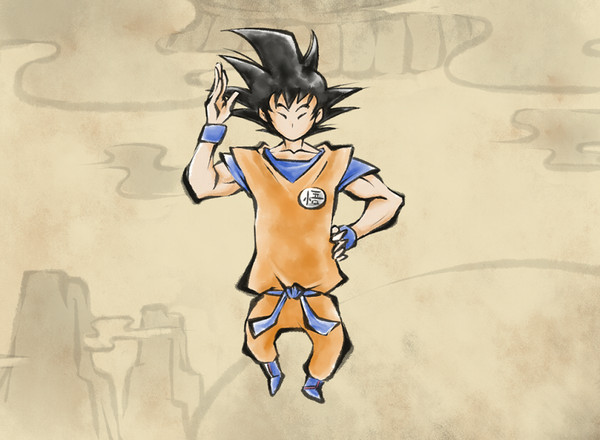 大神風にドラゴンボールＺ(サイヤ人編)