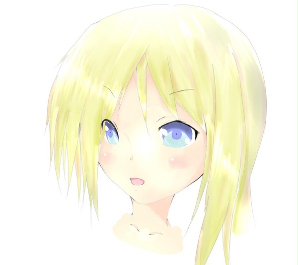 顔アップ