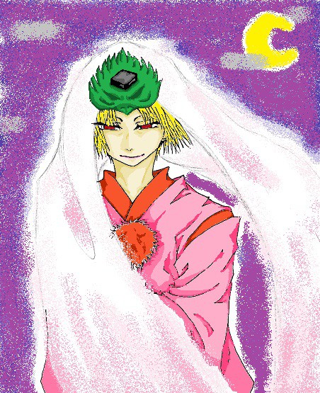太陽を待つ月