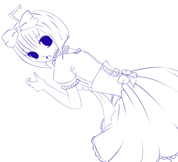 【Alice-PIKO】線画