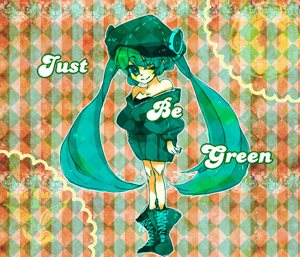 ミク=green