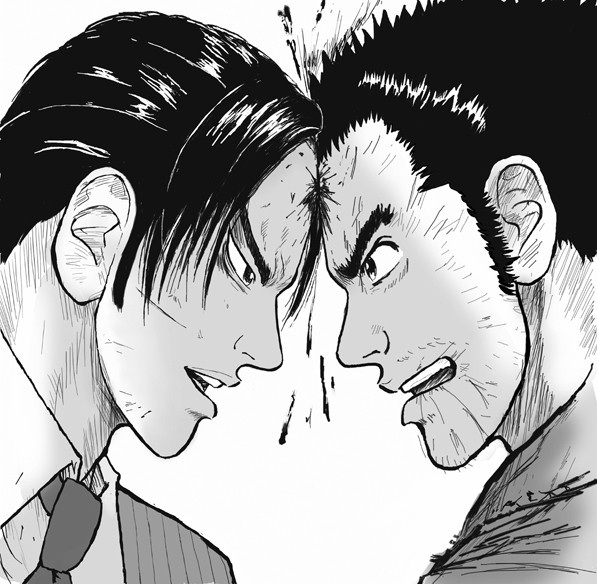 零次と象三郎【トレース】