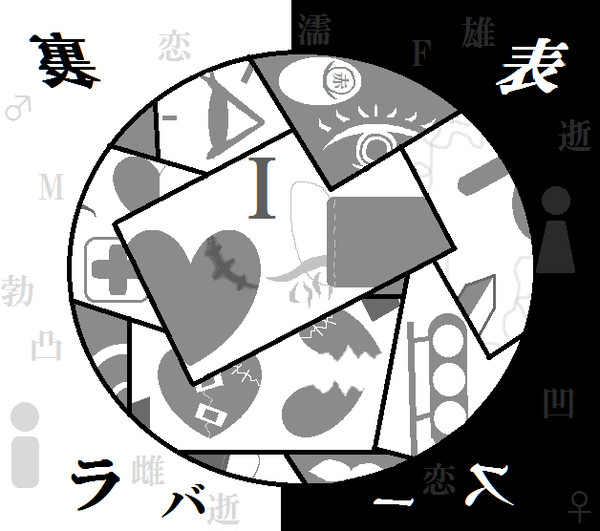 等身大の裏・表