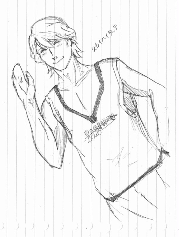 【落書き】キースがバスケしてるだけ