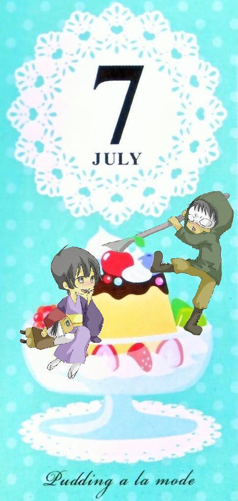 スイーツカレンダー7月