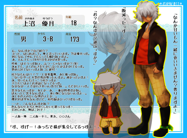 【君すき】上沼 優月【キャラシ】