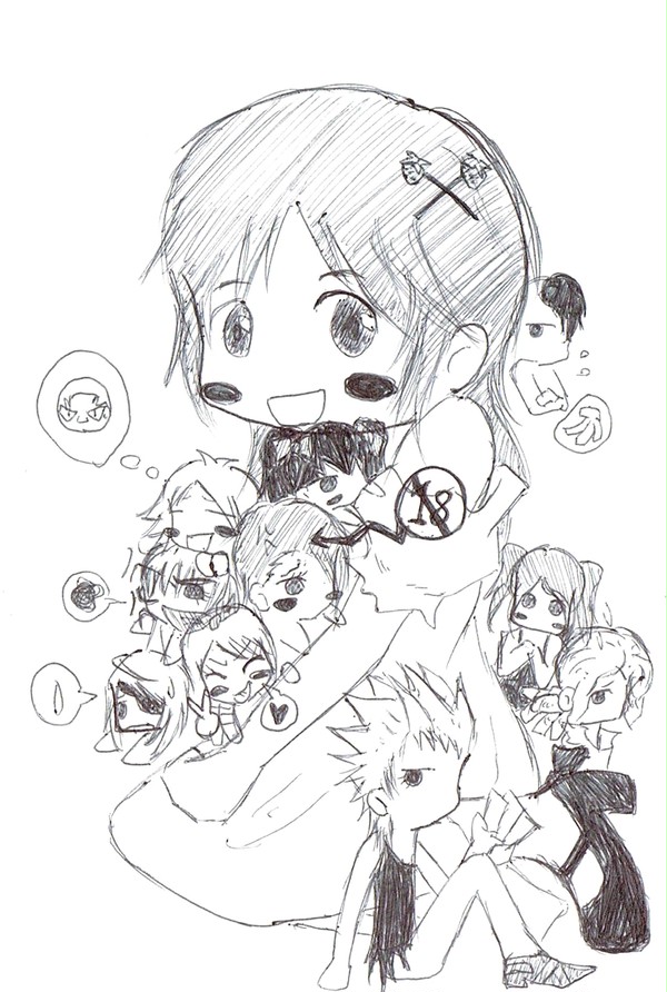 好きなもの詰め合わせらくがき