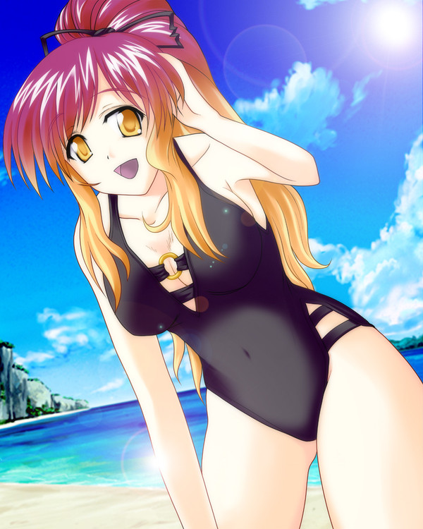 毎日暑いので白蓮さんと海に行きました