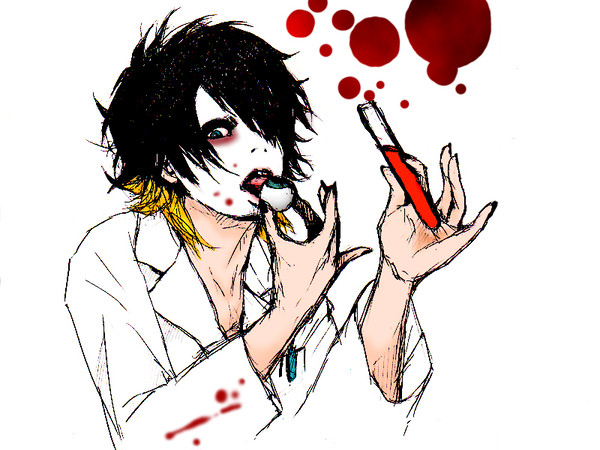 Mad scientist.