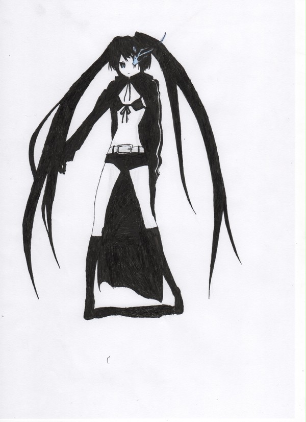ブラック★ロックシューターを描いてみた