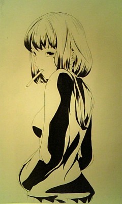 パーカー娘
