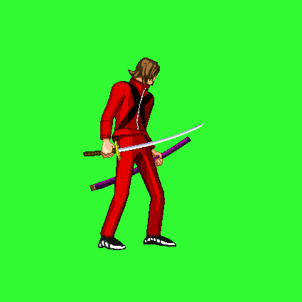 【ドット絵】周防 達哉【mugenキャラ作成】
