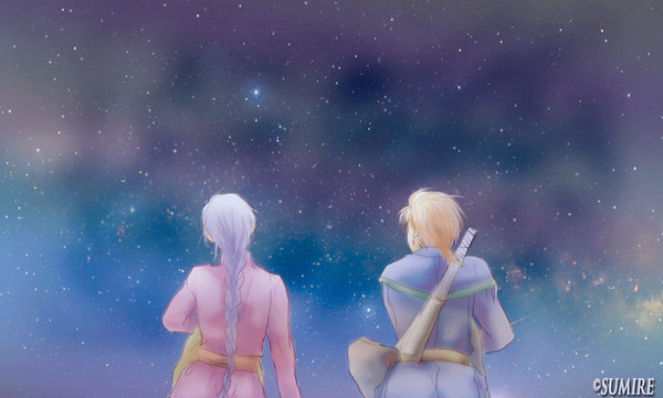 夏の夜空