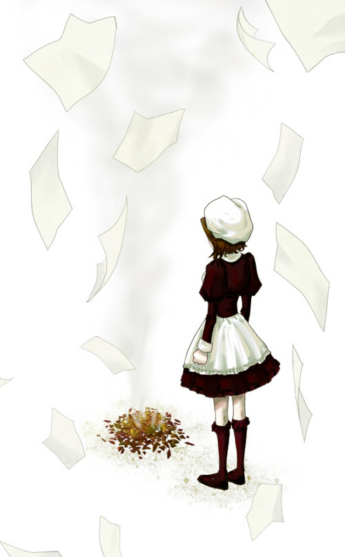 庭で燃やされたあなたの死