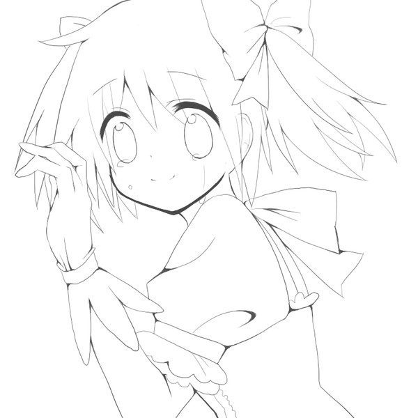 鹿目まどか(線画)