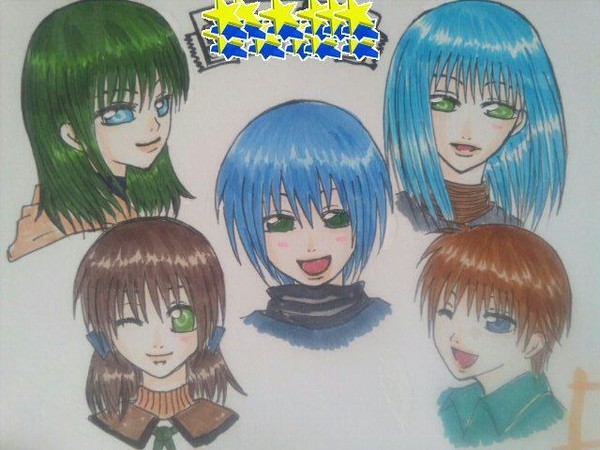 ﾏｲｷｬﾗ淺和５姉弟
