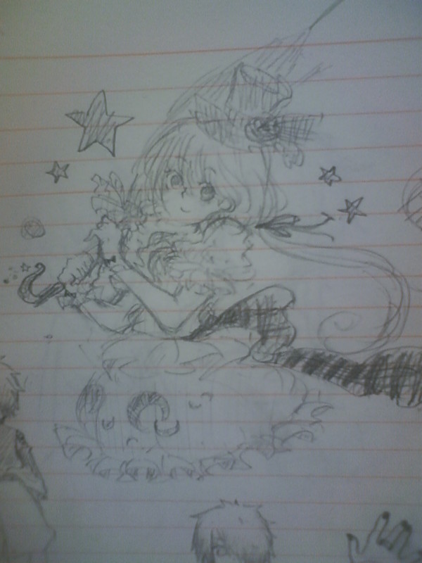 落書き線画
